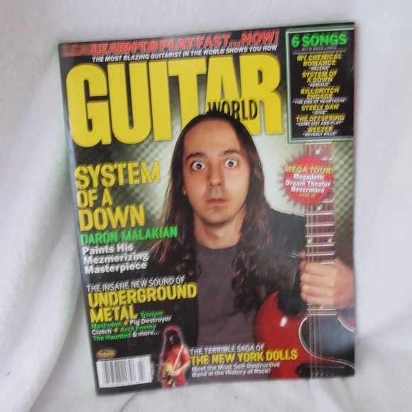 Other - July 2005 Guitar World Magazine - System of a Down